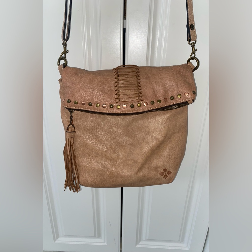 Patricia Nash Italian Leather Crossbody Purse - Picture 3 of 10